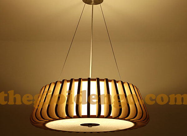 Thế Giới Đèn Gỗ - 8 mẫu đèn trang trí gỗ cho phòng ăn đẹp lung linh 27