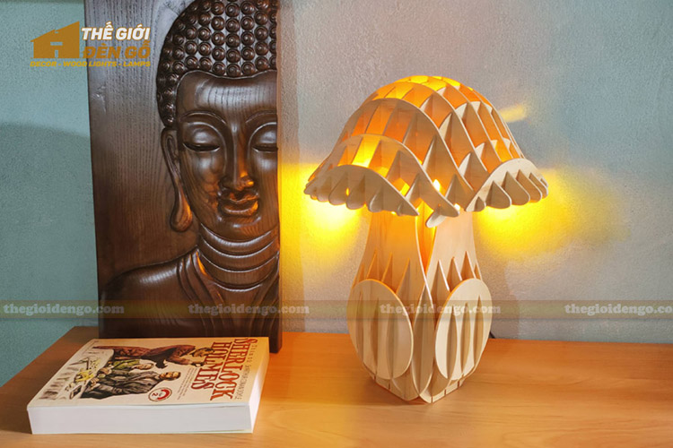 Thế Giới Đèn Gỗ - Công dụng của đèn gỗ trang trí để bàn trong cuộc sống 1