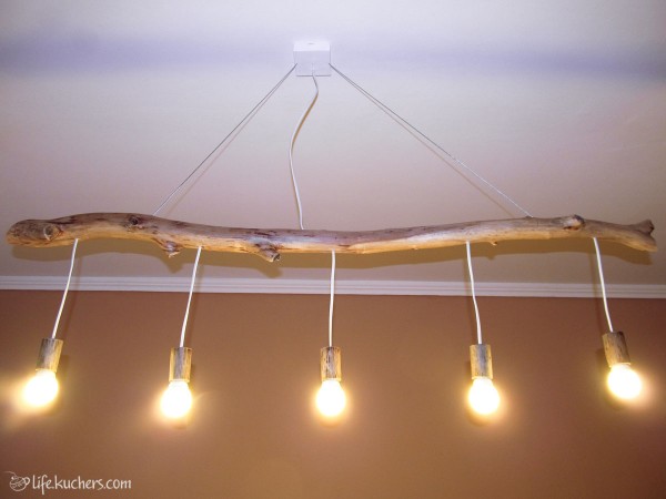 Thế Giới Đèn Gỗ - 8 ý tưởng tự làm đèn chùm bằng gỗ 1