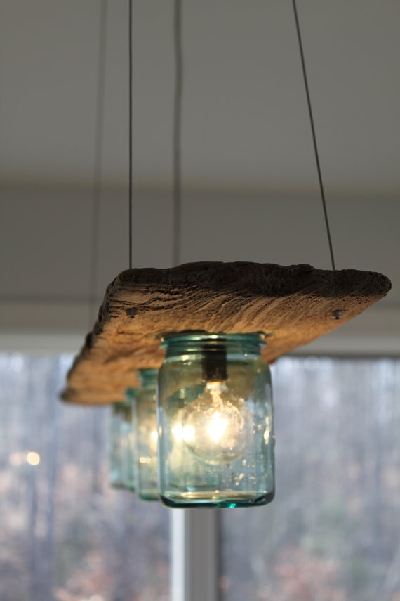 Thế Giới Đèn Gỗ - 8 ý tưởng tự làm đèn chùm bằng gỗ 7