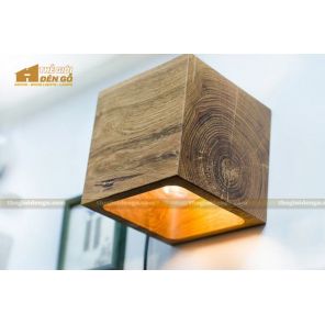 Thế Giới Đèn Gỗ - Đèn gỗ trang trí treo tường DGW005 Thế Giới Đèn Gỗ - Đèn gỗ trang trí treo tường DGW005