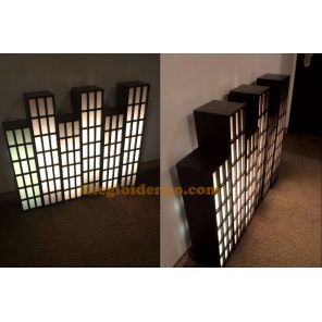 Thế Giới Đèn Gỗ - Hộp đèn gỗ DG107 Thế Giới Đèn Gỗ - Hộp đèn gỗ DG107