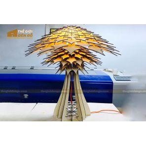 Thế Giới Đèn Gỗ - Đèn gỗ trang trí để bàn DGB031 Thế Giới Đèn Gỗ - Đèn gỗ trang trí để bàn DGB031