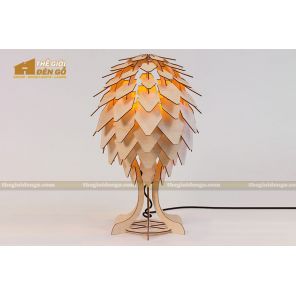 Thế Giới Đèn Gỗ - Đèn gỗ trang trí để bàn DGB033 Thế Giới Đèn Gỗ - Đèn gỗ trang trí để bàn DGB033