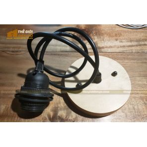 Thế Giới Đèn Gỗ - Bộ full phụ kiện cho đèn thả trần Thế Giới Đèn Gỗ - Bộ full phụ kiện cho đèn thả trần