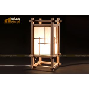 Thế Giới Đèn Gỗ - Đèn gỗ trang trí để bàn DGB036 Thế Giới Đèn Gỗ - Đèn gỗ trang trí để bàn DGB036