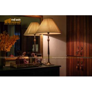 Thế Giới Đèn Gỗ - Đèn gỗ trang trí để bàn DGB041 Thế Giới Đèn Gỗ - Đèn gỗ trang trí để bàn DGB041