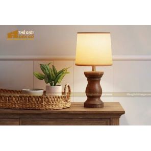 Thế Giới Đèn Gỗ - Đèn gỗ trang trí để bàn DGB046 Thế Giới Đèn Gỗ - Đèn gỗ trang trí để bàn DGB046