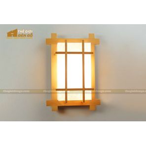 Thế Giới Đèn Gỗ - Đèn gỗ trang trí treo tường DGW008 Thế Giới Đèn Gỗ - Đèn gỗ trang trí treo tường DGW008