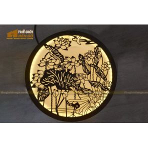 Thế Giới Đèn Gỗ - Đèn gỗ trang trí treo tường DGW046 Thế Giới Đèn Gỗ - Đèn gỗ trang trí treo tường DGW046