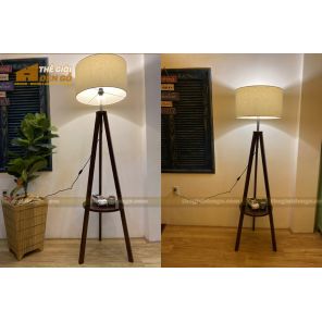 Thế Giới Đèn Gỗ - Đèn gỗ trang trí để sàn DGS037 Thế Giới Đèn Gỗ - Đèn gỗ trang trí để sàn DGS037