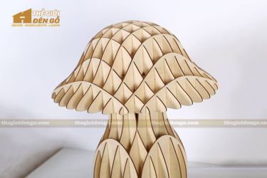 Thế giới đèn gỗ - Đèn gỗ trang trí để bàn TGDG-10-2