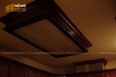 Thế giới đèn gỗ - Hộp đèn gỗ DG102