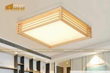 Thế Giới Đèn Gỗ - Hộp đèn gỗ DG114-1