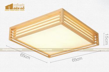 Thế Giới Đèn Gỗ - Hộp đèn gỗ DG114-4
