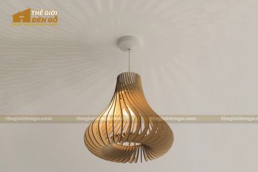 Thế Giới Đèn Gỗ - Đèn gỗ trang trí dg219