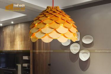 Thế Giới Đèn Gỗ - Đèn gỗ trang trí dg220-1