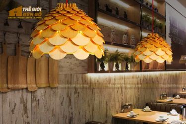 Thế Giới Đèn Gỗ - Đèn gỗ trang trí dg220-3