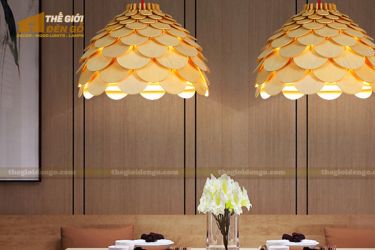 Thế Giới Đèn Gỗ - Đèn gỗ trang trí dg220-5