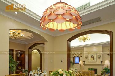 Thế Giới Đèn Gỗ - Đèn gỗ trang trí dg220-6