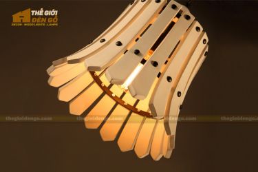 Thế Giới Đèn Gỗ - Đèn gỗ trang trí dg221-1