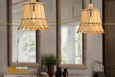 Thế Giới Đèn Gỗ - Đèn gỗ trang trí dg221-3