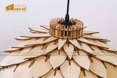 Thế Giới Đèn Gỗ - Đèn gỗ trang trí dg224-2