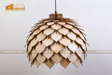 Thế Giới Đèn Gỗ - Đèn gỗ trang trí dg224-3