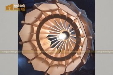 Thế Giới Đèn Gỗ - Đèn gỗ trang trí dg226-3