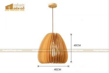 Thế Giới Đèn Gỗ - Đèn gỗ trang trí dg229-2