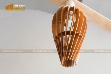 Thế Giới Đèn Gỗ - Đèn gỗ trang trí dg234-1
