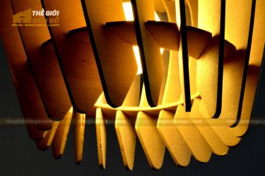 Thế Giới Đèn Gỗ - Đèn gỗ trang trí dg237-3