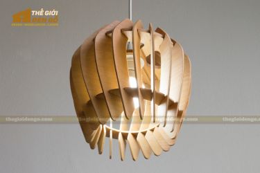Thế Giới Đèn Gỗ - Đèn gỗ trang trí dg237-4