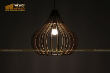 Thế Giới Đèn Gỗ - Đèn gỗ trang trí dg242