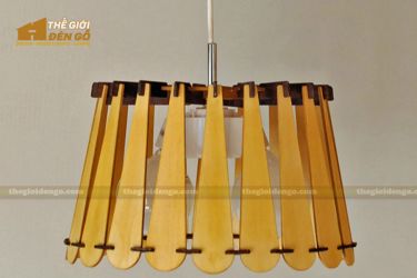 Thế Giới Đèn Gỗ - Đèn gỗ trang trí dg251-2