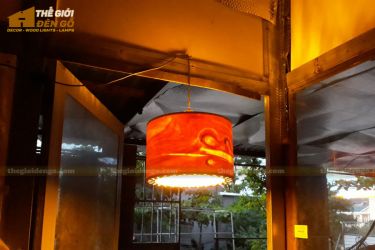 Thế Giới Đèn Gỗ - Đèn gỗ trang trí dg258-1