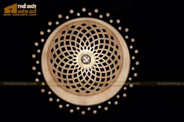 Thế Giới Đèn Gỗ - Đèn gỗ trang trí dg258-4