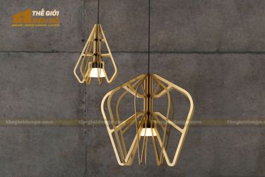 Thế Giới Đèn Gỗ - Đèn gỗ trang trí dg262-1