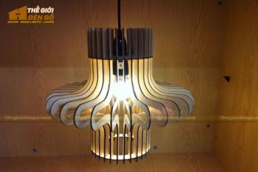 Thế Giới Đèn Gỗ - Đèn gỗ trang trí dg264-2