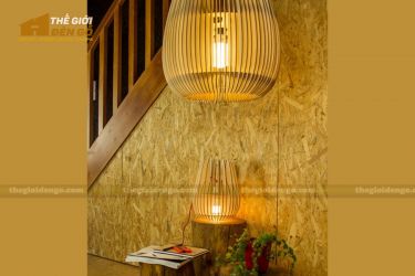 Thế Giới Đèn Gỗ - Đèn gỗ trang trí dg273-4