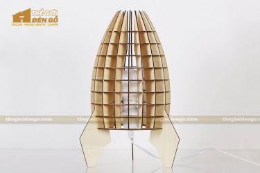 Thế giới đèn gỗ - Đèn gỗ trang trí để bàn TGDG-09-2