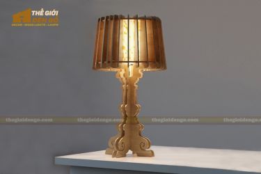 Thế giới đèn gỗ - Đèn gỗ trang trí để bàn TGDG-13