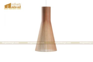 Thế giới đèn gỗ - Đèn gỗ trang trí loa kèn