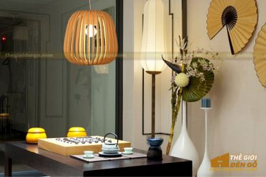 Thế giới đèn gỗ - Đèn gỗ trang trí mận rừng 2-2