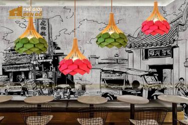 Thế Giới Đèn Gỗ - Đèn gỗ trang trí dg226-4