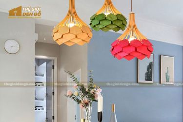 Thế Giới Đèn Gỗ - Đèn gỗ trang trí dg226-5