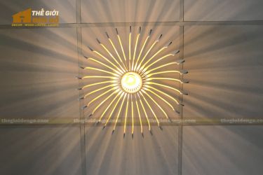 Thế Giới Đèn Gỗ - Đèn gỗ trang trí dg246 - 5