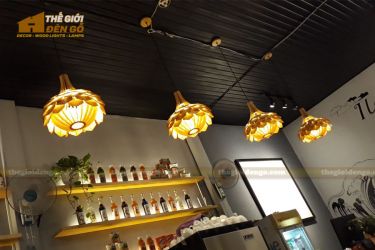 Thế Giới Đèn Gỗ - Đèn gỗ trang trí dg275-14