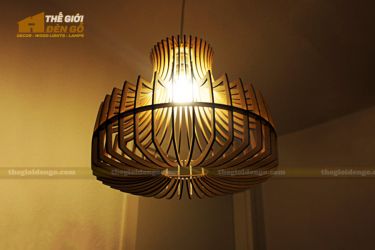 Thế Giới Đèn Gỗ - Đèn gỗ trang trí dg277