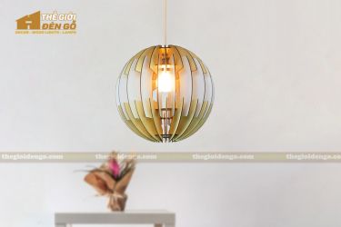 Thế Giới Đèn Gỗ - Đèn gỗ trang trí dg283 - 2